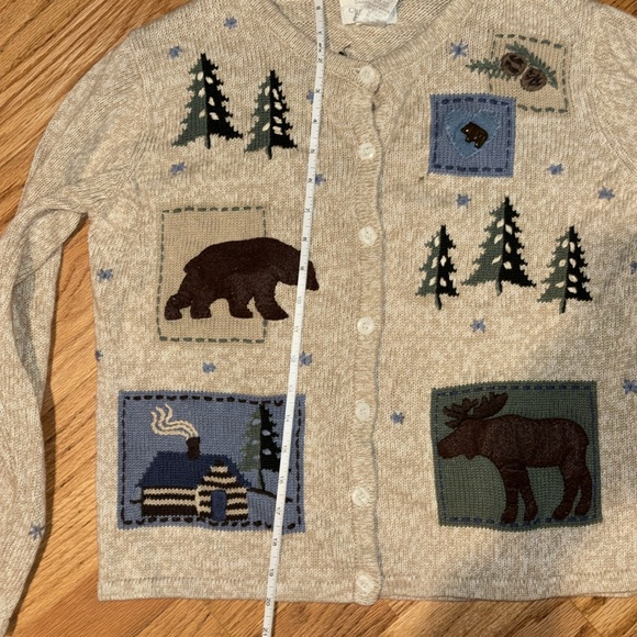 1990s vintage Christopher and Banks patchwork sweater size small rare sweater - Picture 6 of 10